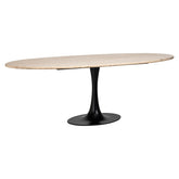 Dining table Hampton black oval 230 - Richmond Interiors