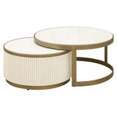 Salontafel Tivoli white (Set of 2) - Richmond Interiors