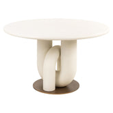 Dining table Winslow white 135Ø - Richmond Interiors