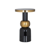 End table Mose black 41Ø - Richmond Interiors