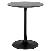 Bistro table Carlten black 65Ø - Richmond Interiors