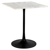 Bistro table Carlten black/white 65x65 - Richmond Interiors