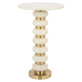 End table Barbara white - Richmond Interiors