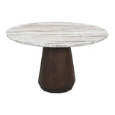 Dining table Oberoy Blush beige 130Ø - Richmond Interiors