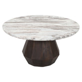 Coffee table Oberoy Blush beige 80Ø - Richmond Interiors