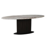 Dining table Rashford Blush beige oval 200 - Richmond Interiors