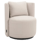 Outdoor eetkamerstoel Marlin beige swivel - Richmond Interiors