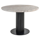 Dining table Nyon Blush beige 120Ø - Richmond Interiors