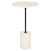 Bijzettafel Misty black/white 30Ø - Richmond Interiors