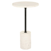 Beistelltisch Misty black/white 30Ø - Richmond Interiors