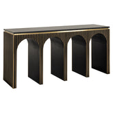Console Les Arcs brushed gold - Richmond Interiors