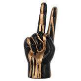 Decorative object Peace black/gold - Richmond Interiors