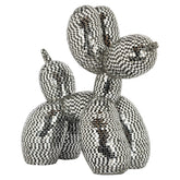 Decoratief object Dog silver small - Richmond Interiors