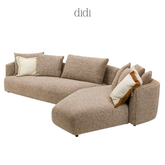 Didi lounge bank LSD 1884 SCRATCH VELOTE CAFFE - Passe Partout