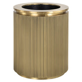 Planter Ironville brushed gold 50Ø - Richmond Interiors