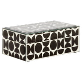 Opbergdoos Vivian black small - Richmond Interiors