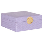 Storage box Joelle purple large - Richmond Interiors