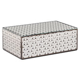 Aufbewahrungsbox Feliz black/white large - Richmond Interiors