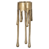 Candle holder Lorin brushed gold small - Richmond Interiors