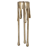 Candle holder Lorin brushed gold large - Richmond Interiors