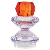 Candle holder Yalena purple small - Richmond Interiors