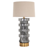 Table lamp Jaylee black/white - Richmond Interiors