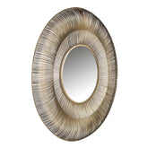Spiegel Aliza brushed gold 101Ø - Richmond Interiors