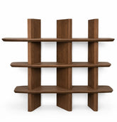 Puck boekenkast walnoot - The Grand Collection