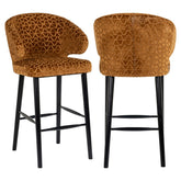 Bar stool Indigo old gold triangle - Richmond Interiors