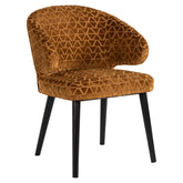 Eetkamerstoel Indigo old gold triangle - Richmond Interiors