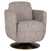 Lounge chair Turner beige swivel - Richmond Interiors