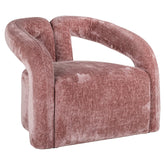 Lounge chair Dana rose chenille - Richmond Interiors