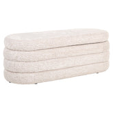 Poef & Voetenbank Camile lovely cream - Richmond Interiors