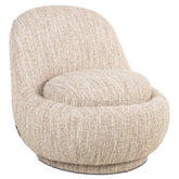 Lounge stoel Arlanda beige angora - Richmond Interiors
