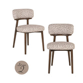Eetkamerstoel Basker natural geo (Set of 2) - Richmond Interiors