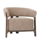 Lounge stoel Dalara brown tweed - Richmond Interiors