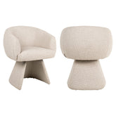 Eetkamerstoel Quiriro biscotti swivel - Richmond Interiors