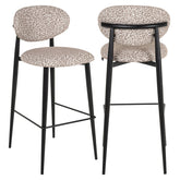 Bar stool Dantes natural geo fire retardant - Richmond Interiors