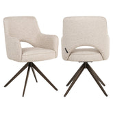 Eetkamerstoel Ginerva biscotti swivel - Richmond Interiors