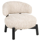 Lounge stoel Ornella beige angora - Richmond Interiors