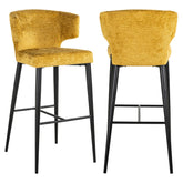 Bar stool Taylor mustard fusion - Richmond Interiors