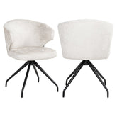 Eetkamerstoel Milly cream fusion swivel - Richmond Interiors