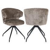 Eetkamerstoel Milly niagara stone swivel - Richmond Interiors