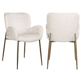Eetkamerstoel Amber cream fusion fire retardant - Richmond Interiors