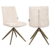 Eetkamerstoel Dakota niagara beige swivel - Richmond Interiors