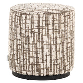 Pouffe & Footstool Lexie cream 45Ø - Richmond Interiors