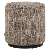 Pouffe & Footstool Lexie greige 45Ø - Richmond Interiors