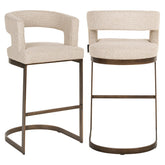 Bar stool Ellis biscotti - Richmond Interiors