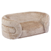 Pet bed Bingo taupe chenille - Richmond Interiors