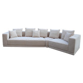 Bank Lusso niagara beige 4-seater - Richmond Interiors